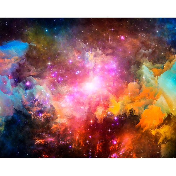 Galaxy Stars Wall Mural