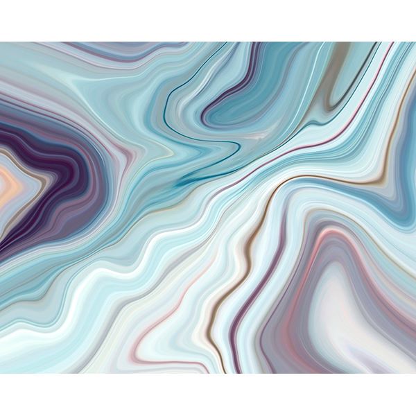 Marbled Ink Wall Mural