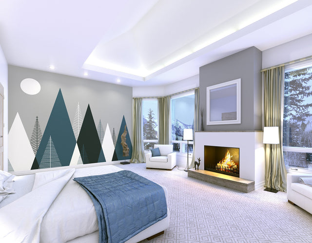 Mountainscape Wall Mural