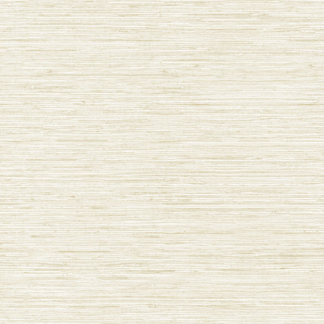 Grasscloth White Faux Grasscloth Prepasted Wallpaper - York WB5501