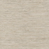 Grasscloth Brown Wallpaper with Faux Grasscloth Texture, Pearlescent Sure Strip - York WB5502