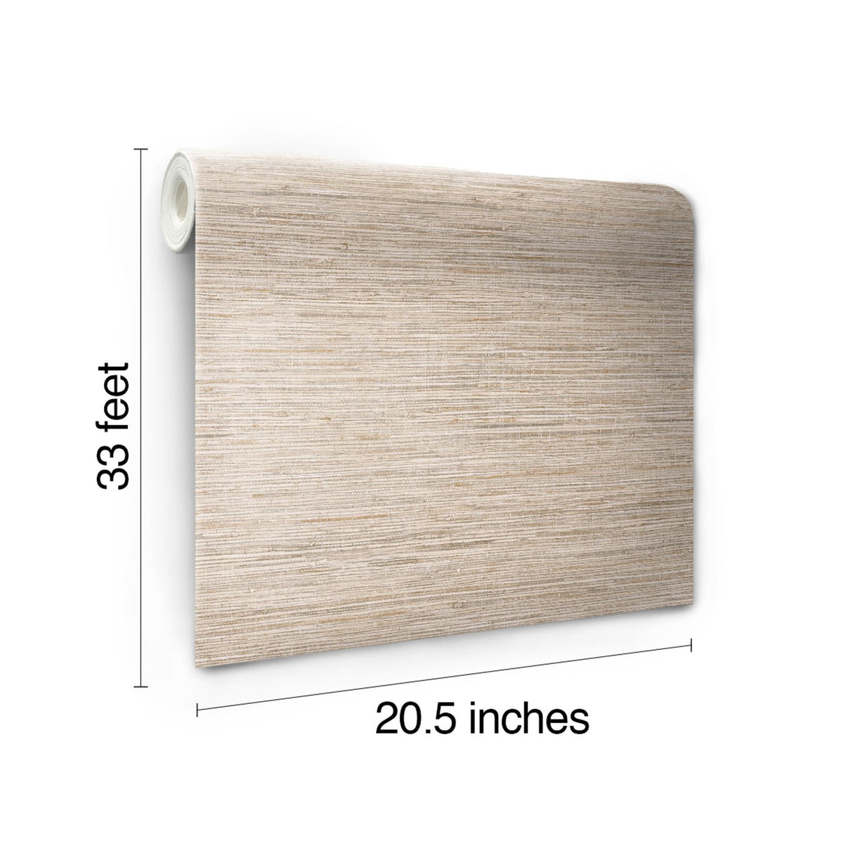 Grasscloth Brown Wallpaper with Faux Grasscloth Texture, Pearlescent Sure Strip - York WB5502