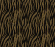 Metallic royal gold and obsidian faux skin animal print wallpaper pattern