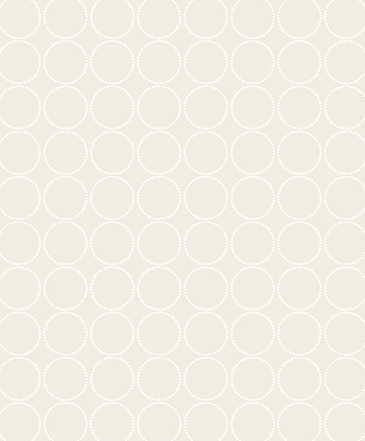 Round Geometric neutral dotted circle pattern wallpaper