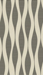 Harmony Ikat Waves wallpaper in Latte with metallic black abstract wave/ikat stripes by Seabrook Designs (WH41220)