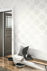 Demi Ivory & Glass Beads by Piano Glass Beaded Trees Wallpaper – Seabrook Designs WH41810