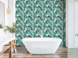 Grover Green Palmera Tropical Botanical Leaves Wallpaper - WLD53101W