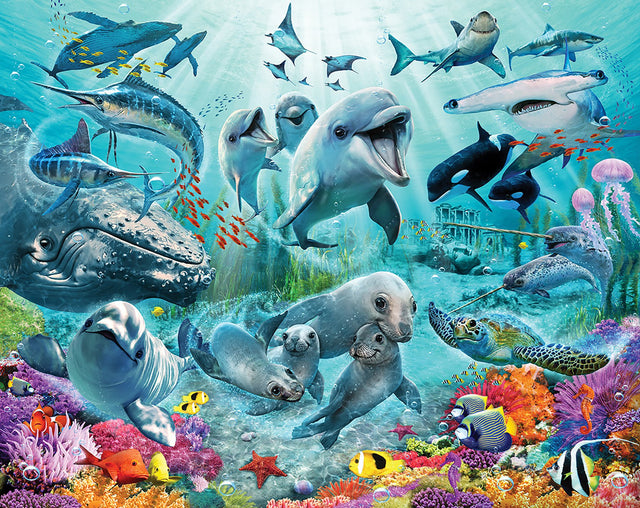 Under The Sea Wall Mural