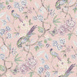 Aviary Garden Pink Peel and Stick Wallpaper by NuWallpaper - WVS6471