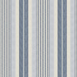 Escot Blue and White Vintage Stripe Peel and Stick Wallpaper by NuWallpaper - WVS6475