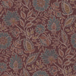 Indira Aster Maroon Peel and Stick Wallpaper by NuWallpaper - WVS6479