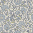 Indira Aster Blue Peel and Stick Wallpaper by NuWallpaper - WVS6481
