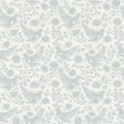 Winged Serenade Blue Peel and Stick Wallpaper by NuWallpaper - WVS6482