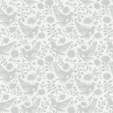 Winged Serenade Blue Peel and Stick Wallpaper by NuWallpaper - WVS6482