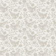 Winged Serenade Taupe Peel and Stick Wallpaper by NuWallpaper - WVS6483