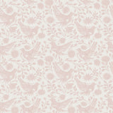 Winged Serenade Pink Peel and Stick Wallpaper by NuWallpaper - WVS6484