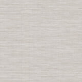 Winn Dove faux grasscloth wallpaper in soft grey woven texture