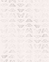 Mur de Papillons Grey Non Woven Wall Mural with Whimsical Butterfly Pattern - Komar X4-1076