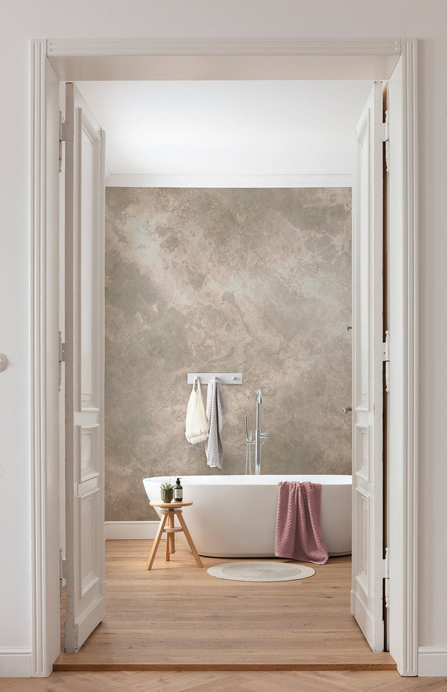 Marmorelia Neutral Marble Non-Woven Wall Mural  Transitional Texture Pattern - Komar X7-1086