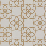 Serendipity Cream & Gold Metallic Geometric Wallpaper - York Y6200202