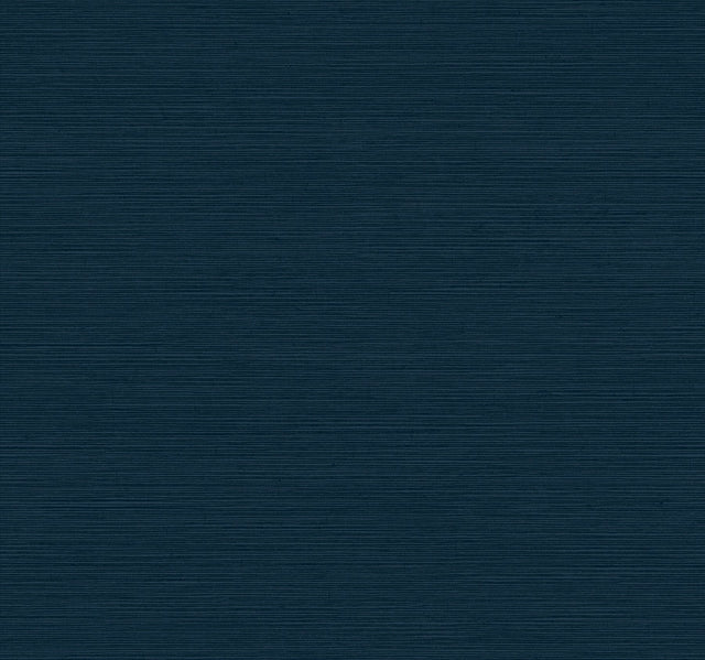 Shining Sisal Grasscloth Dark Blue Metallic Wallpaper Faux Grasscloth Non Woven - York Y6200907