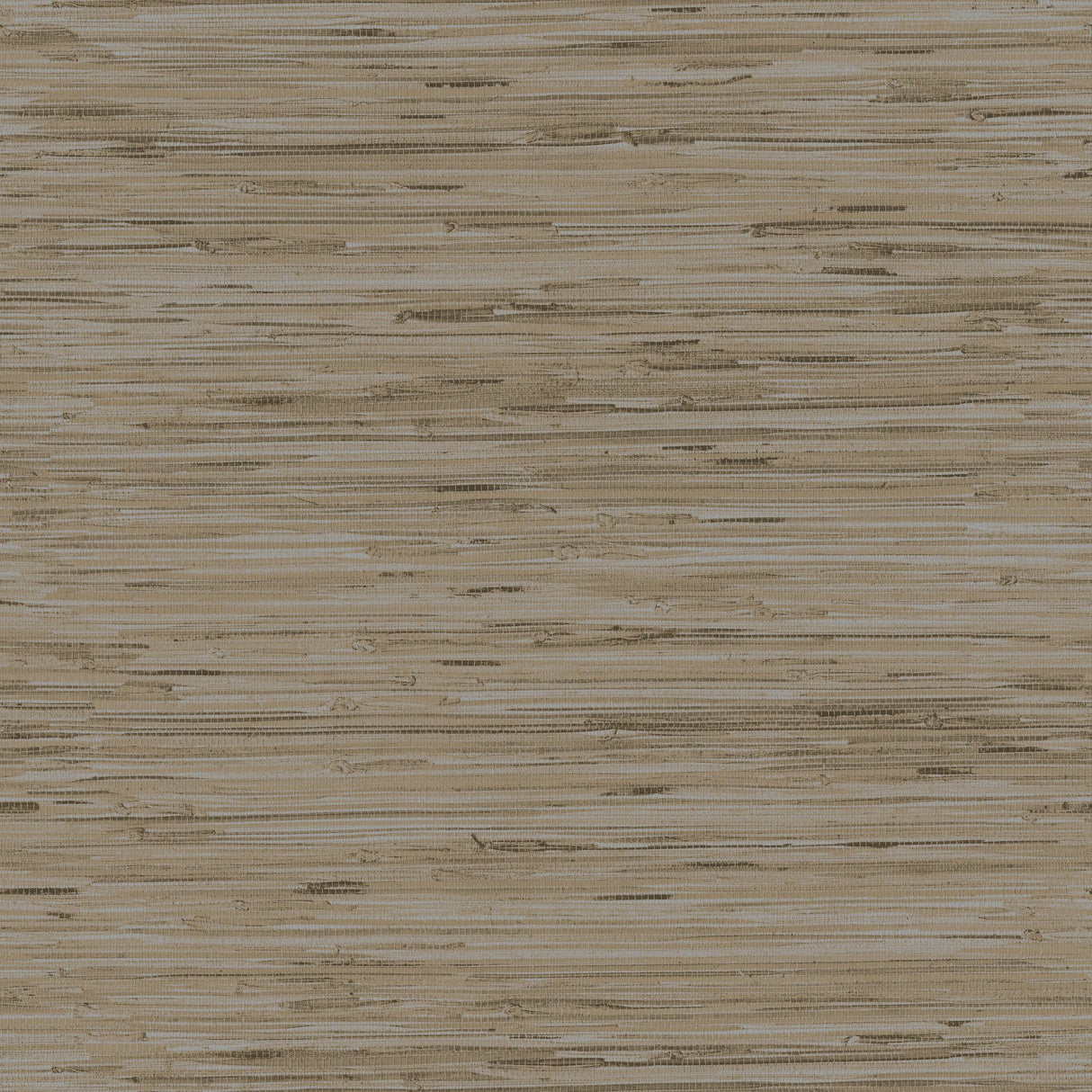 Lustrous Grasscloth Silver & Taupe Faux Grasscloth Wallpaper - York Y6201604
