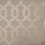 Viva Lounge Black Wallpaper with Metallic Trellis Lattice - York Y6221205