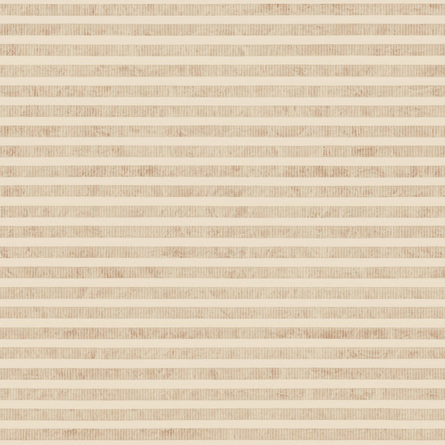 Faux Capiz Warm Sand Wallpaper with Pearlescent Horizontal Stripe - York Y6230503