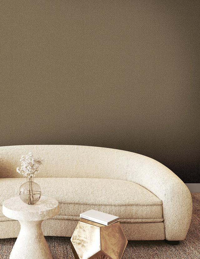 Stretched Hexagons Burnished Copper Wallpaper with Textured Glam Motif - York Y6231105