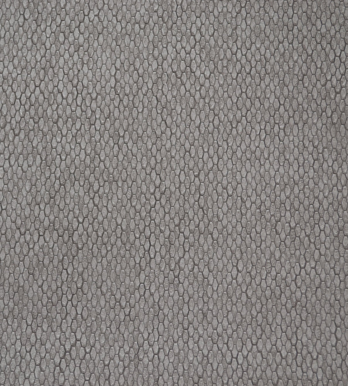 Stretched Hexagons Dark Silver Wallpaper with Textured Glam Small Print - York Y6231106