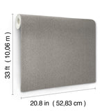 Stretched Hexagons Dark Silver Wallpaper with Textured Glam Small Print - York Y6231106