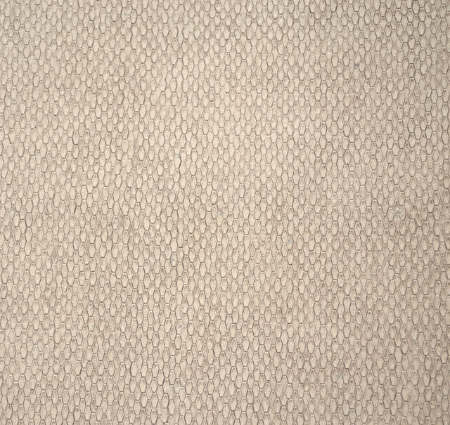 Stretched Hexagons Taupe Wallpaper