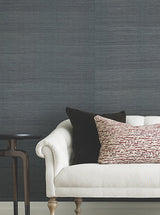Maguey Sisal Denim by Ronald Redding Grasscloth Wallpaper – York Designer Series YGL7002