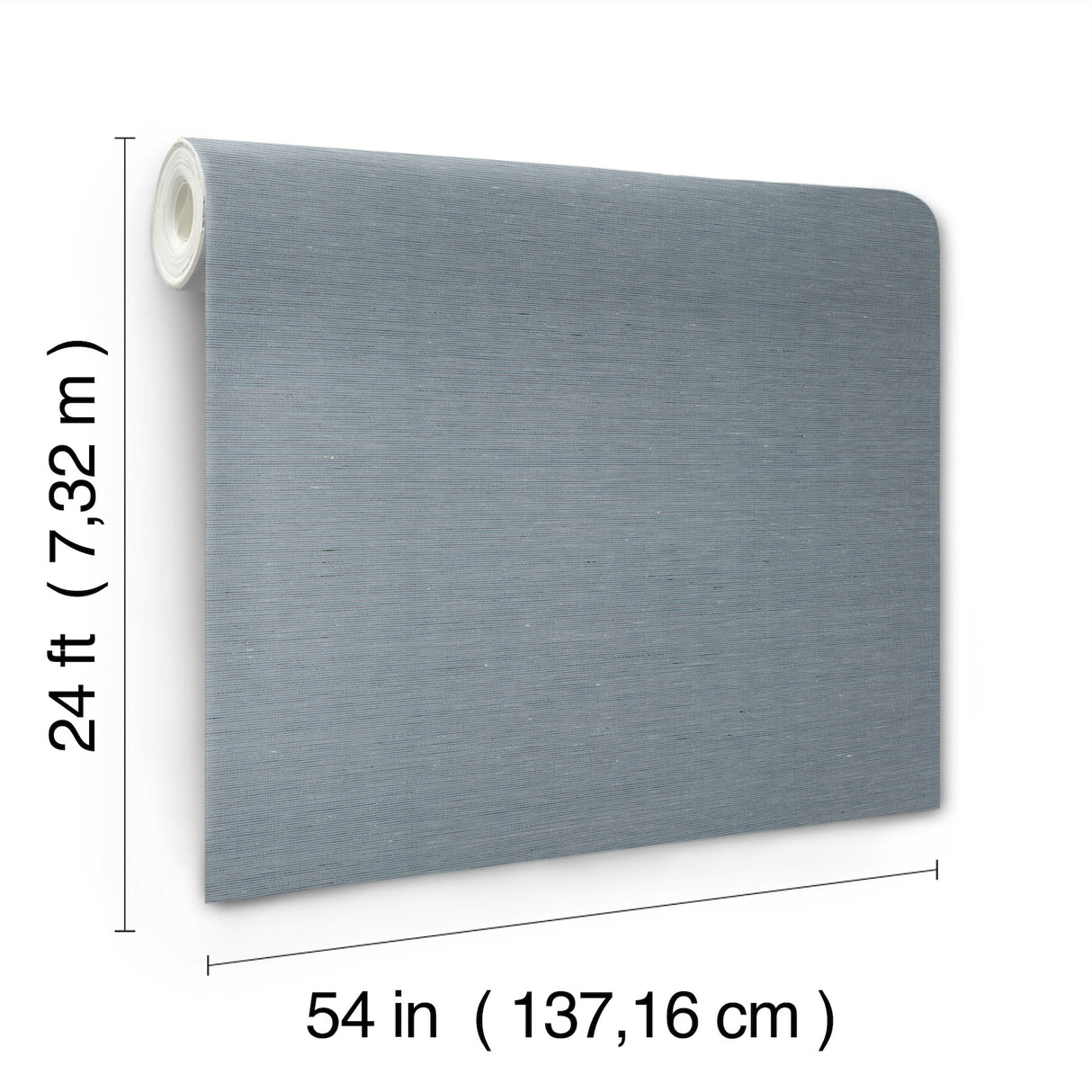 Linen Levels Ice Blue by Ronald Redding Wallpaper – York Designer Series YGL7004