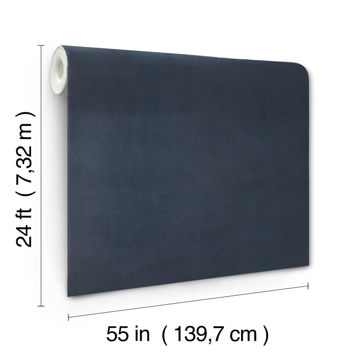 Vegan Suede Dark Slate by Ronald Redding Wallpaper – York Designer Series YGL7005