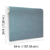 Linen Levels Twilight by Ronald Redding Woven Linen Wallpaper – York Designer Series YGL7006