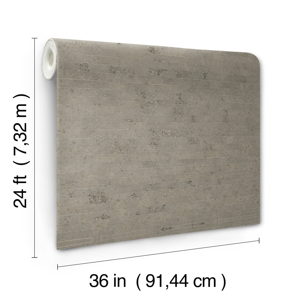 Handcrafted Paper Dark Taupe by Ronald Redding Wallpaper – York Designer Series YGL7009