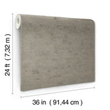 Handcrafted Paper Dark Taupe by Ronald Redding Wallpaper – York Designer Series YGL7009