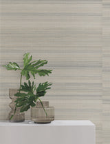 Horizon Abaca Driftwood by Ronald Redding Grasscloth Wallpaper – York Designer Series YGL7010