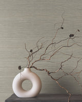 Smooth Abaca Moonstone by Ronald Redding Grasscloth Wallpaper – York Designer Series YGL7012