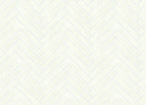Herringbone Wood Veneer Apple Blossom wallpaper swatch showing light herringbone wood pattern