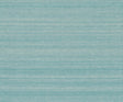 Smooth Abaca Deep Sea grasscloth wallpaper in teal-blue with horizontal striations, 36 in x 24 ft roll