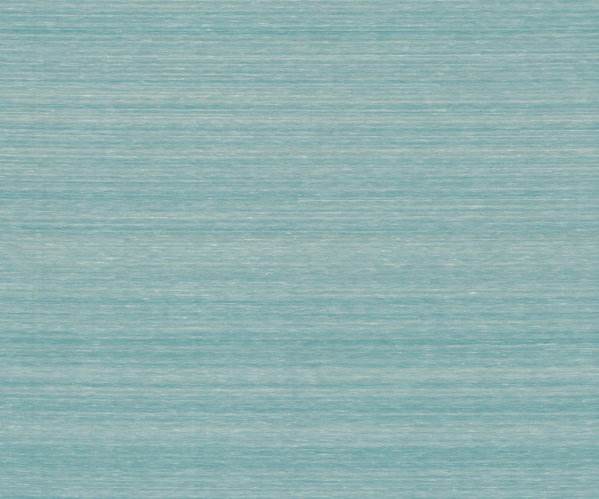 Smooth Abaca Deep Sea grasscloth wallpaper in teal-blue with horizontal striations, 36 in x 24 ft roll