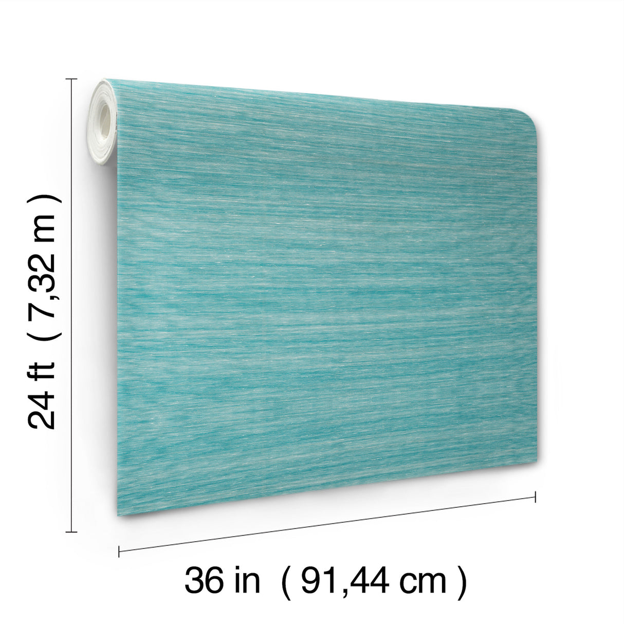 Smooth Abaca Deep Sea by Ronald Redding Grasscloth Wallpaper – York Designer Series YGL7029