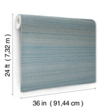 Tailored Abaca Seagrass by Ronald Redding Grasscloth Wallpaper – York Designer Series YGL7030