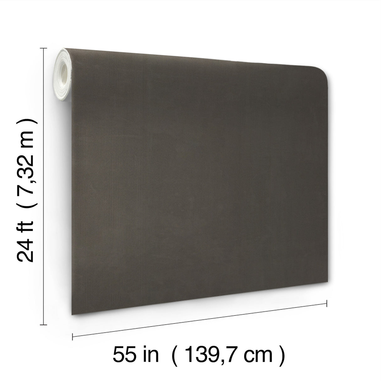 Vegan Suede Portabella by Ronald Redding Faux Microsuede Wallpaper – York Designer Series YGL7036