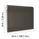 Vegan Suede Portabella by Ronald Redding Faux Microsuede Wallpaper – York Designer Series YGL7036