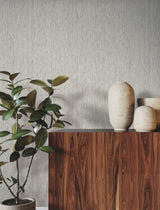 Variegated Linen Fog by Ronald Redding Woven Linen Wallpaper – York Designer Series YGL7037