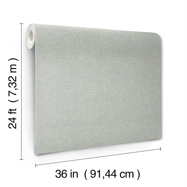 Sheer Linen Cloud by Ronald Redding Linen Wallpaper – York Designer Series YGL7038