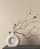 Smooth Abaca Milkweed by Ronald Redding Grasscloth Wallpaper – York Designer Series YGL7043